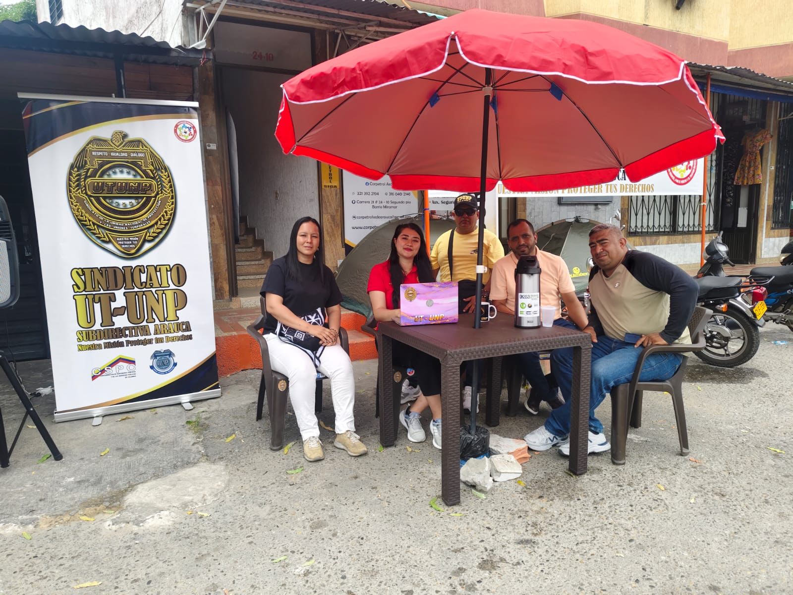 Reunion UT-UNP 4 Dia de Asamblea Permanente Indefinida